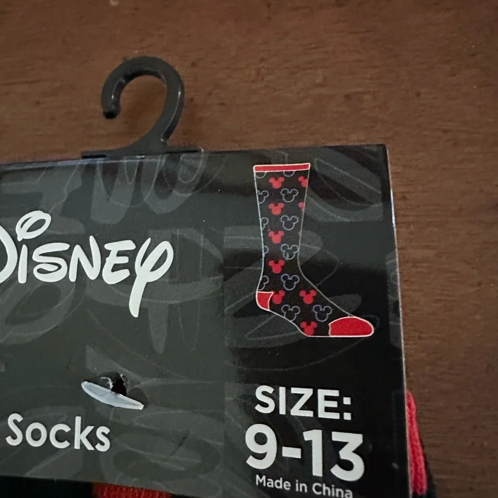 🌵3/$15 (see description) Mickey Mouse crew socks